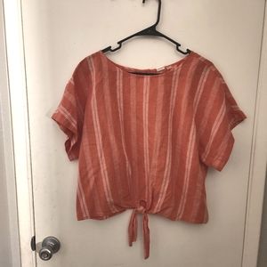 Short Sleeve Stripe Top